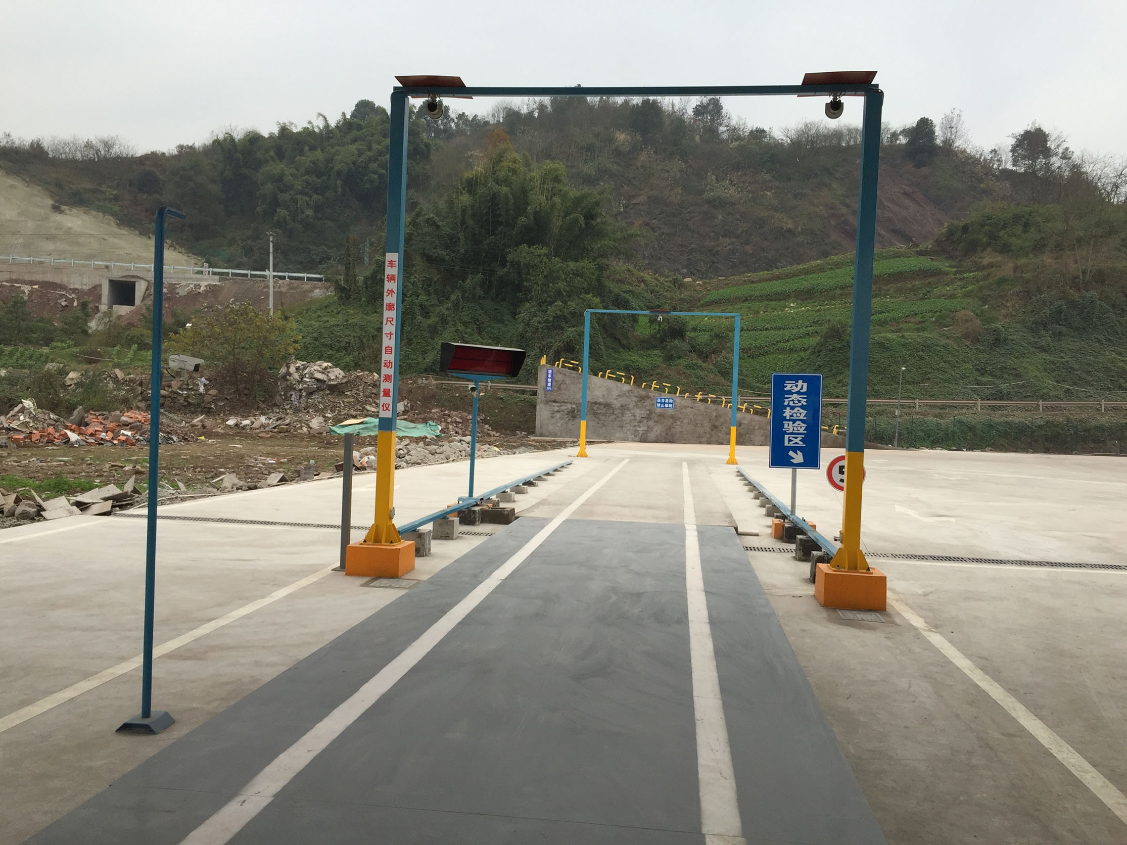 车辆外廓尺寸自动测量仪